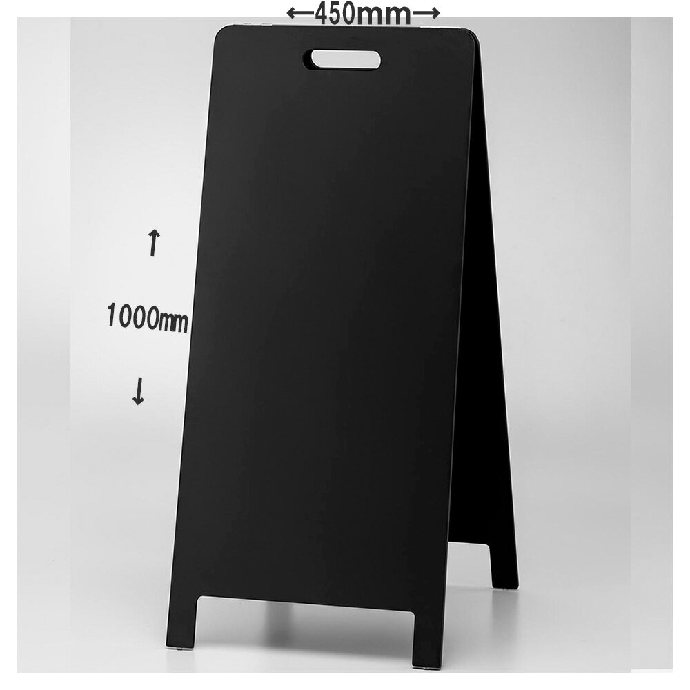 光＜iteck＞ハンド式スタンド黒板(マーカー・チョーク兼用)　HTBD-104