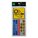 光 HIKARI 防犯ステッカー 防犯カメラ作動中 SEC291-1