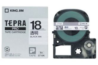 楽天市場】テプラ カートリッジ st18kの通販 楽天市場】テプラ カートリッジ st18kの通販