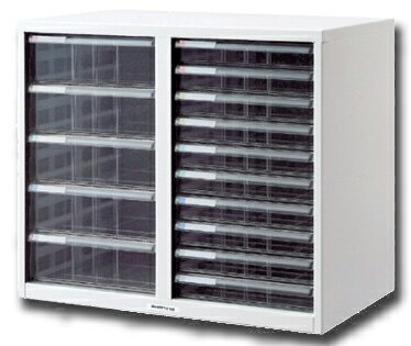 【最大2,000円オフCOUPON 12月1日-6日9時59分まで】ナカバヤシ＜Nakabayashi＞ アバンテV2レターケース A4サイズ浅型10段・深型5段 AL-C15ニューグレー(AL-C15-ニューグレー）