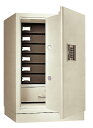 【エントリーで全商品P10倍!5月23日20:00-27日01:59まで】日本アイ・エス・ケイ HOME SAFE<家庭用耐火金庫> プッシュボタン式耐火金庫 アラーム付 KS-50E-FA W ホワイト 1時間耐火性能試験合格 地震 災害 防災(3)