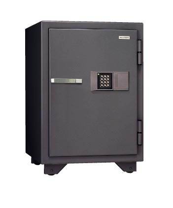【3月20日20時-26日1時59分までエントリーで2人に1人が最大全額ポイントバック】日本アイ・エス・ケイ HOME SAFE＜家庭用耐火金庫＞ プッシュボタン式耐火金庫 アラーム付 KMX-50EA 2時間耐火・急加熱/衝撃落下併用性能試験合格 地震 災害 防災