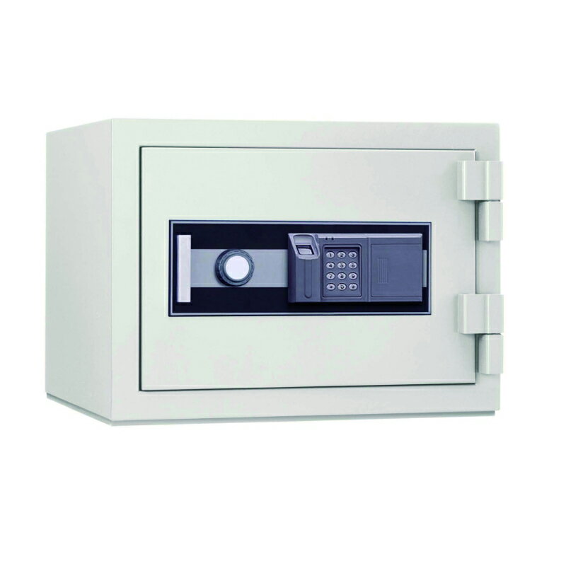 Fireproof Safe - 日本アイ・エス・ケイ ストロング耐火金庫 STJ-20FPE　指紋錠+テンキー錠　20L　2時間耐火　耐破壊性能15分　JIS認証　信頼の日本製 地震 災害 防災