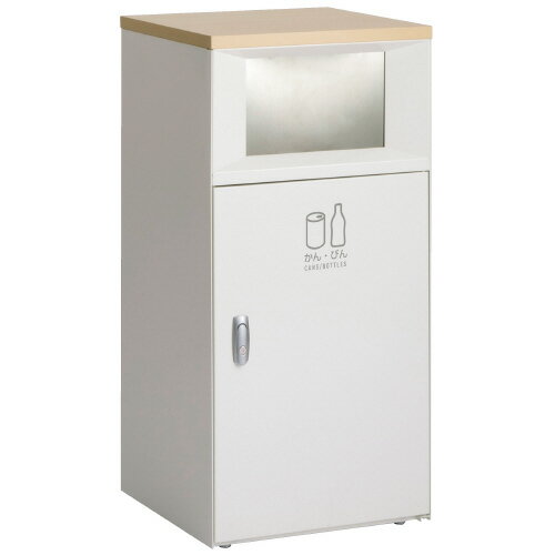 北海道は別途送料が必要になります。沖縄・離島及び一部地域は配達が出来ません。該当のお客様は後程弊社よりご案内させて頂きます。こちらの商品はメーカーより直接お届けさせていただきます。代金引換でのお支払いは出来ません。メーカーの家具専用配送便でのお届けとなりますので配達日時のご指定は出来ません。予めご了承ください。シャープなフォルムの分別トラッシュボックス。●外形寸法（幅）[mm]：460●外形寸法（奥）[mm]：462●外形寸法（高）[mm]：950●質量[kg]：27●タイプ：ゴミ箱●色：オフホワイト●色（本体）：オフホワイト●容量[L]：67●付属品：分別ラベル（もえるゴミ、もえないゴミ、かん・びん、ペットボトル）4枚付●材質：本体＝電気亜鉛メッキ鋼板に粉体塗装、天板＝メラミン合板、中容器＝ポリプロピレン（再生樹脂）●中容器：再生ポリプロピレン100％使用●市販の70L用ポリ袋が使用できます