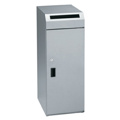 Dustbins - ぶんぶく 機密書類回収ボックス KIM-S-3 シルバー 337899