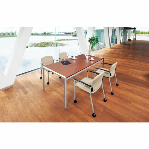 【10月4日20時-9日1時59分までエントリーで2点購入P5倍・3点以上でP10倍】ジョインテックス テーブル KE-1575WN ウォールナット 346867 [2]