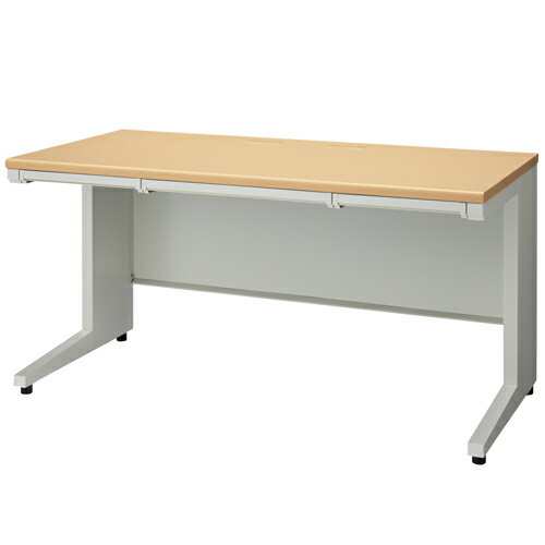 【4月20日-30日1時59分までエントリー＆2店舗合計5,000円以上で最大10万ポイント】プラス 平机 UJ-147H ホワイトメープルWM/W4 W1400 706472