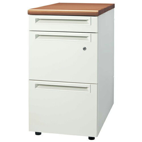 【3月4日20時-11日1時59分までエントリーで2人に1人が最大全額ポイントバック】プラス 脇机3段 UJ-047A-A3 T2/W4 引出A 740051