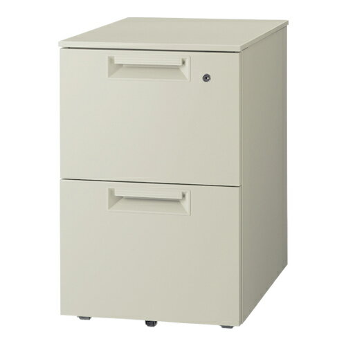 プラス キャビネット2段JS-046SC-A2 LGY エルグレー 740140