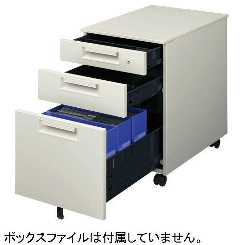 【6月20日-30日までエントリー&2店舗合計5,000円以上で最大10万ポイント】プラス キャビネット3段JS-046SC-B3 LGY エルグレー 740142 [2]