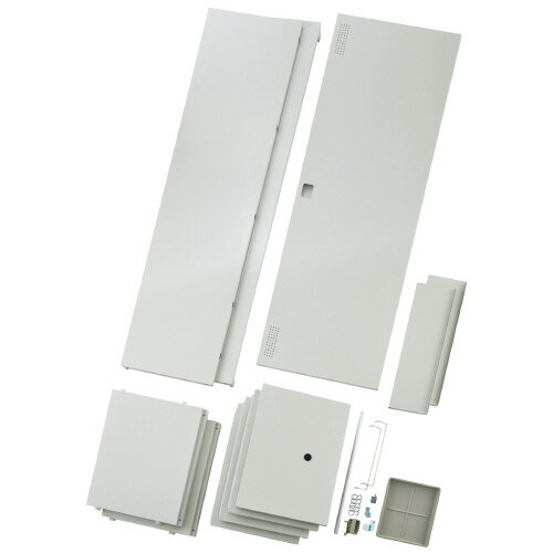 【12/20(土)24h限定★抽選で2人に1人が最大全額ポイントバック★要エントリー】エムテックス 組立式掃除用具入れ JCL-06KD WH 754421 [3]