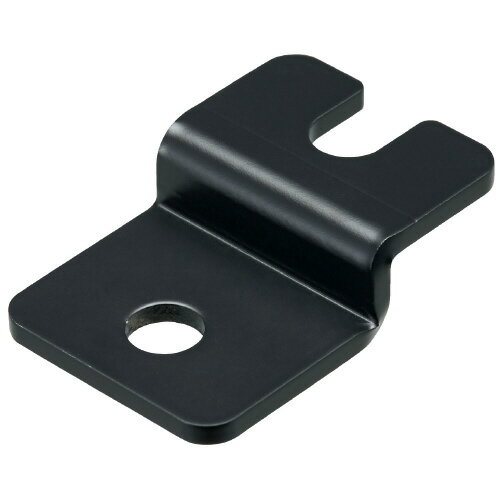 【12月5日20時-11日1時59分までエントリーで2人に1人が最大全額ポイントバック】プラス 床固定金具(2個入り) L6-YK BK 754724