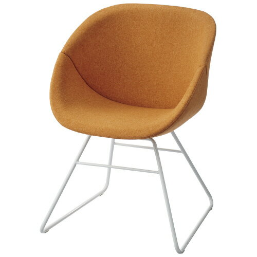 FRENZ ラウンジチェア RDP3-RW OR ループ脚WH 767964