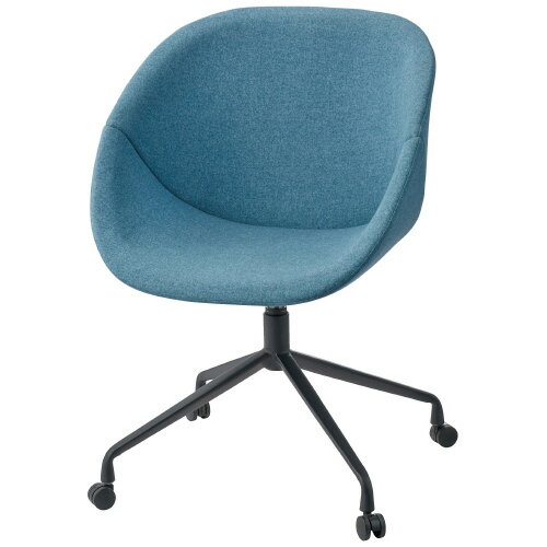 FRENZ ラウンジチェア RDP3-XBC BL 十字脚BK 767974