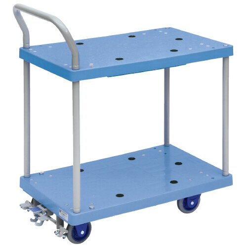 【3月4日20時-11日1時59分までエントリーで2人に1人が最大全額ポイントバック】金沢車輌 環境静音2段台車 NP-104GS-B ブレーキ付 869207