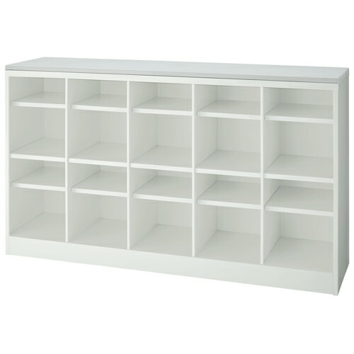 【最大2,000円オフCOUPON 2月1日-6日9時59分まで】ジョインテックス 教室用ロッカー KH10TNW-TU 5列2段中棚付 889054