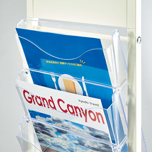 【3月20日20時-26日1時59分までエントリーで2人に1人が最大全額ポイントバック】トヨダプロダクツ パンフレットスタンド PSB-110CN 1列10段 889332