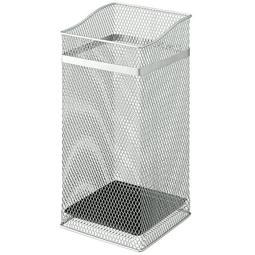 山崎実業 傘立 スクエアメッシュ 07929 シルバー 889389