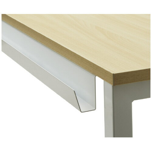 【最大2,000円オフCOUPON 12月1日-6日9時59分まで】ジョインテックス JOINTEXT テーブル MTQ20-1260WD NAダクト付ホワイト 机 デスク 事務所 仕事 設置 作業 会議 打ち合わせ ミーティング [2]