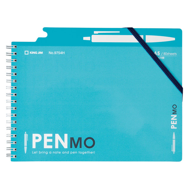 【メール便なら送料120円】KING JIM＜キングジム＞ ペンが挿せるノート「ペンモ」PEN...