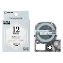 【エントリーで全商品P10倍!7月1日限定!】<キングジム>テプラPROテープマットラベル模様スタ-黒文字 SBM12B