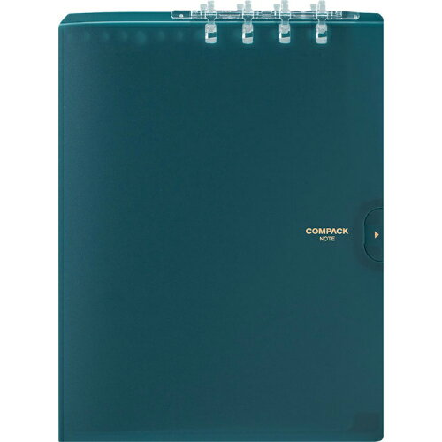 メーカー希望小売価格はメーカーカタログに基づいて掲載しています ※こちらの商品は受注発注商品の為、ご注文後4〜7営業日(土日祝日・長期休暇を除く)後の出荷予定となります。※メーカー在庫切れの為7営業日以内に出荷できない場合はメールにてご案内させていただきます。 ◆主な特長A4サイズを2つに折って半分のサイズで持ち運べるリングノート！罫線タイプ。◆商品仕様商品名コンパックノート　A4サイズ　ネイビーメーカー品番9956TYネイ JAN4971660048656商品サイズW229×H170×D20mm規格透明表紙 主な素材カラー透明PP表紙商品カテゴリリングノート 備考- キングジム　KINGJIM　きんぐじむ　コンパック　ノート　リングノート　ルーズリーフ