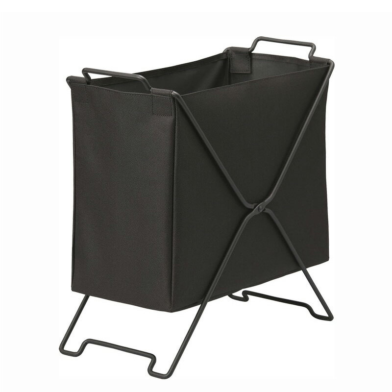 【1月9日20時-16日1時59分までエントリーで2点購入P5倍・3点以上でP10倍】キングジム＜KING JIM＞ スタックバスケット ハーフ 黒 KSP002SHクロ 収納用品 家庭収納 整理整頓 ストック収納