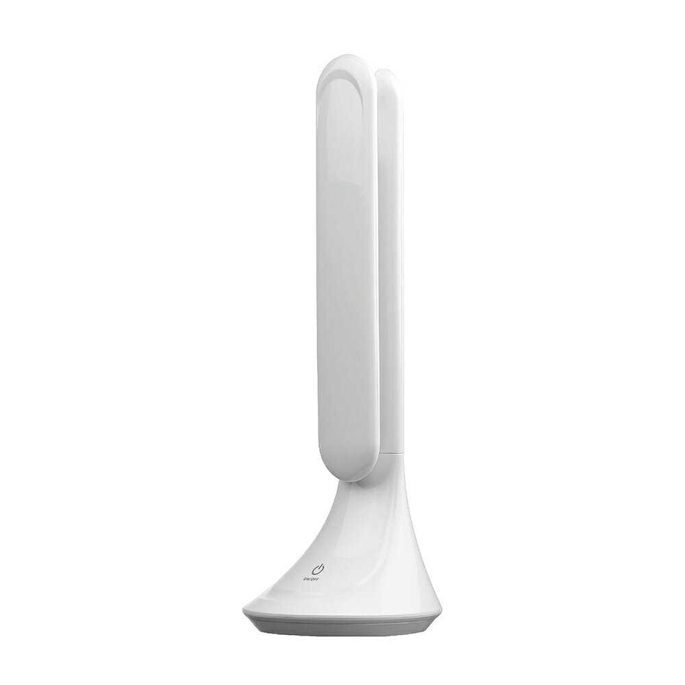 クツワ KUTSUWA デスクライト ミルクホワイト MT010WH 明るい 見やすい LED コンパクト 折り畳み インテリア 昼色光 USB コードレス 保証 子供 子ども 自宅 家 集中 部屋 白 [3]