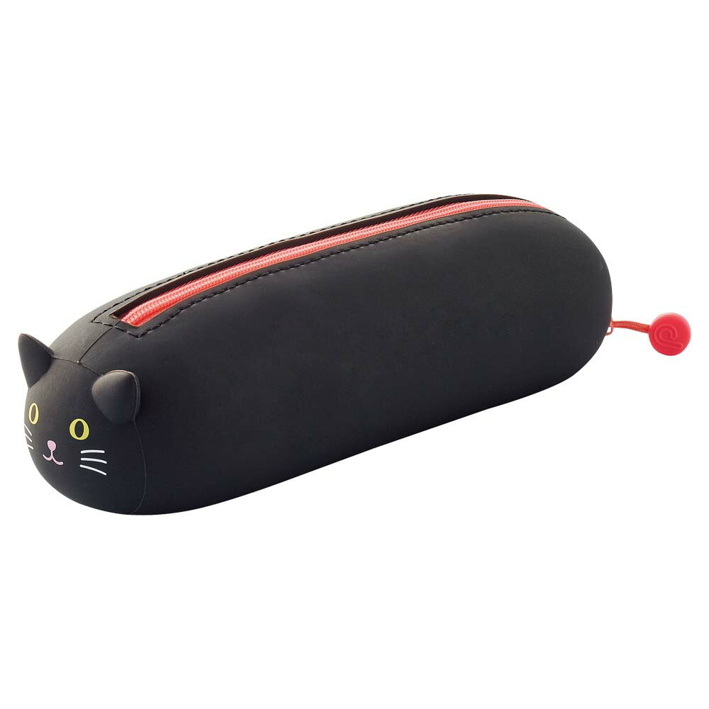 Rakuten - LIHIT LAB.＜リヒトラブ＞PuniLabo 寝ころびペンポーチ クロネコ A7781-3