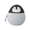 【5月1日24H限定★エントリーで全商品P10倍!】LIHIT LAB.<リヒトラブ>PuniLabo エッグポーチ ペンギン A7782-10
