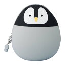 【7月19日20時-26日1時59分までエントリーで2点購入P5倍・3点以上でP10倍】LIHIT LAB.<リヒトラブ>PuniLabo エッグポーチ BIG ペンギン A7783-10