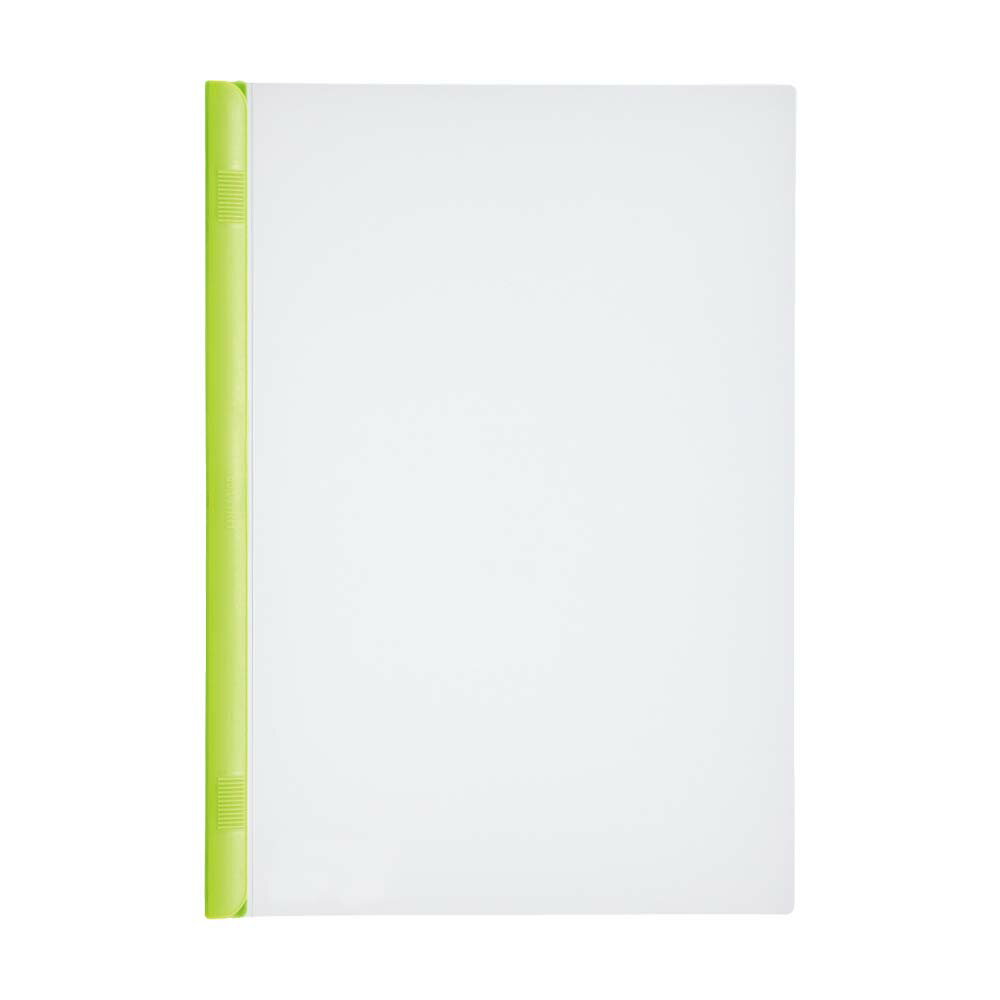 LIHIT LAB.＜リヒトラブ＞スライドバーファイル厚綴（10冊パック）A4 黄緑 G1730-6