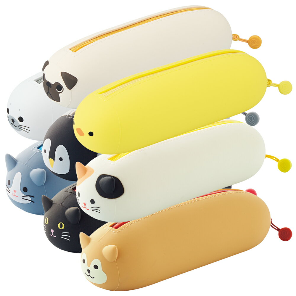 LIHIT LAB (リヒトラブ) SMART FIT PuniLabo 寝ころびペンポーチ ヒヨコ A7781-17 ...