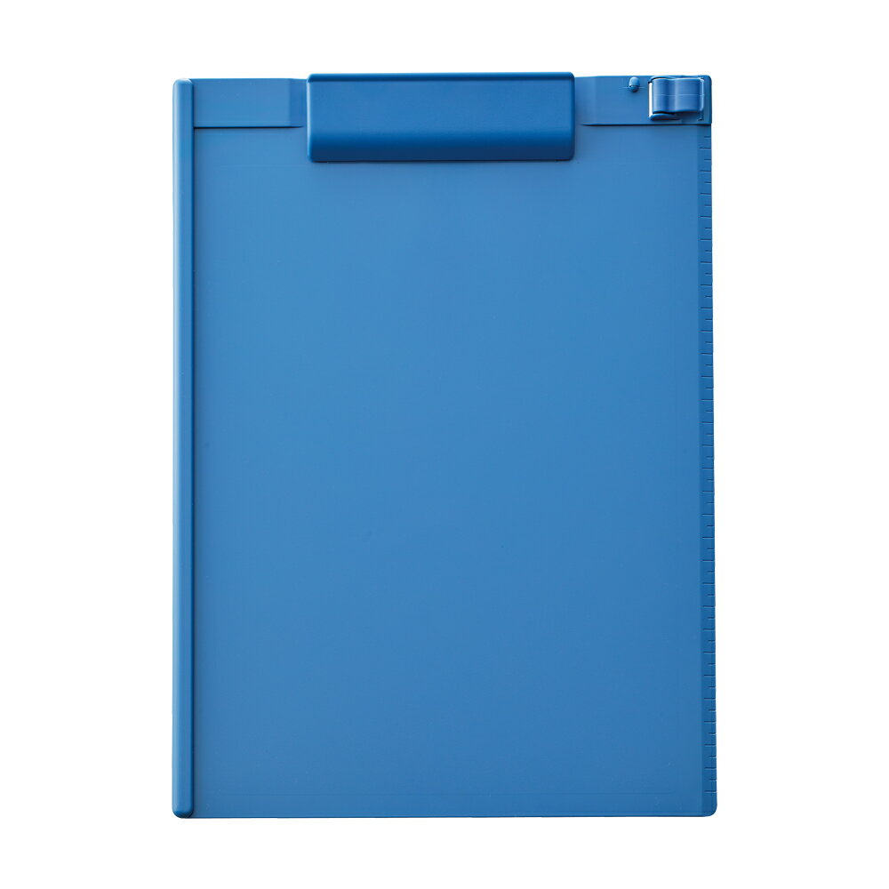 LIHIT LAB (リヒトラブ) ALCLEA 抗菌クリップボード A4 / E型 ブルー A7940-8 用途別 収納小物 ファイル バインダー 抗菌 吊り下げ フック メモ 記録 会社 仕事 オフィス 青