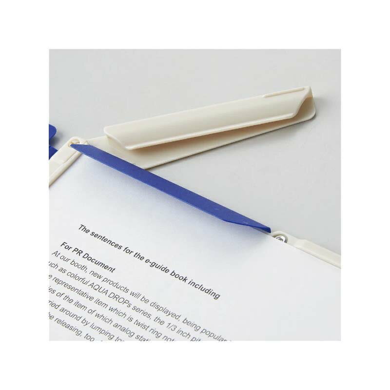 LIHIT LAB.＜リヒトラブ＞CUBE FIZZ クリップファイルA4 パープル F6067-10