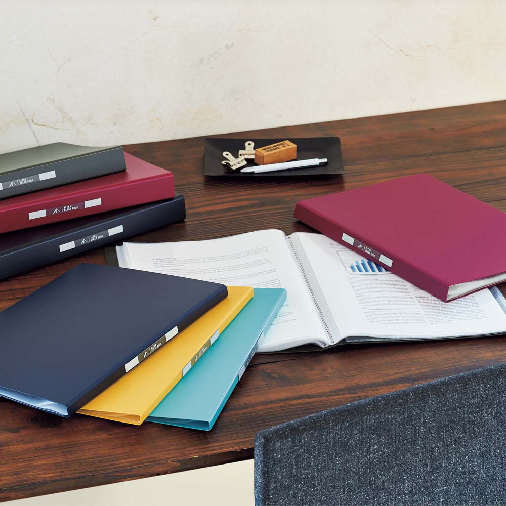 LIHIT LAB.＜リヒトラブ＞ ALTNA クリヤーブック 40P イエロー N7752-5