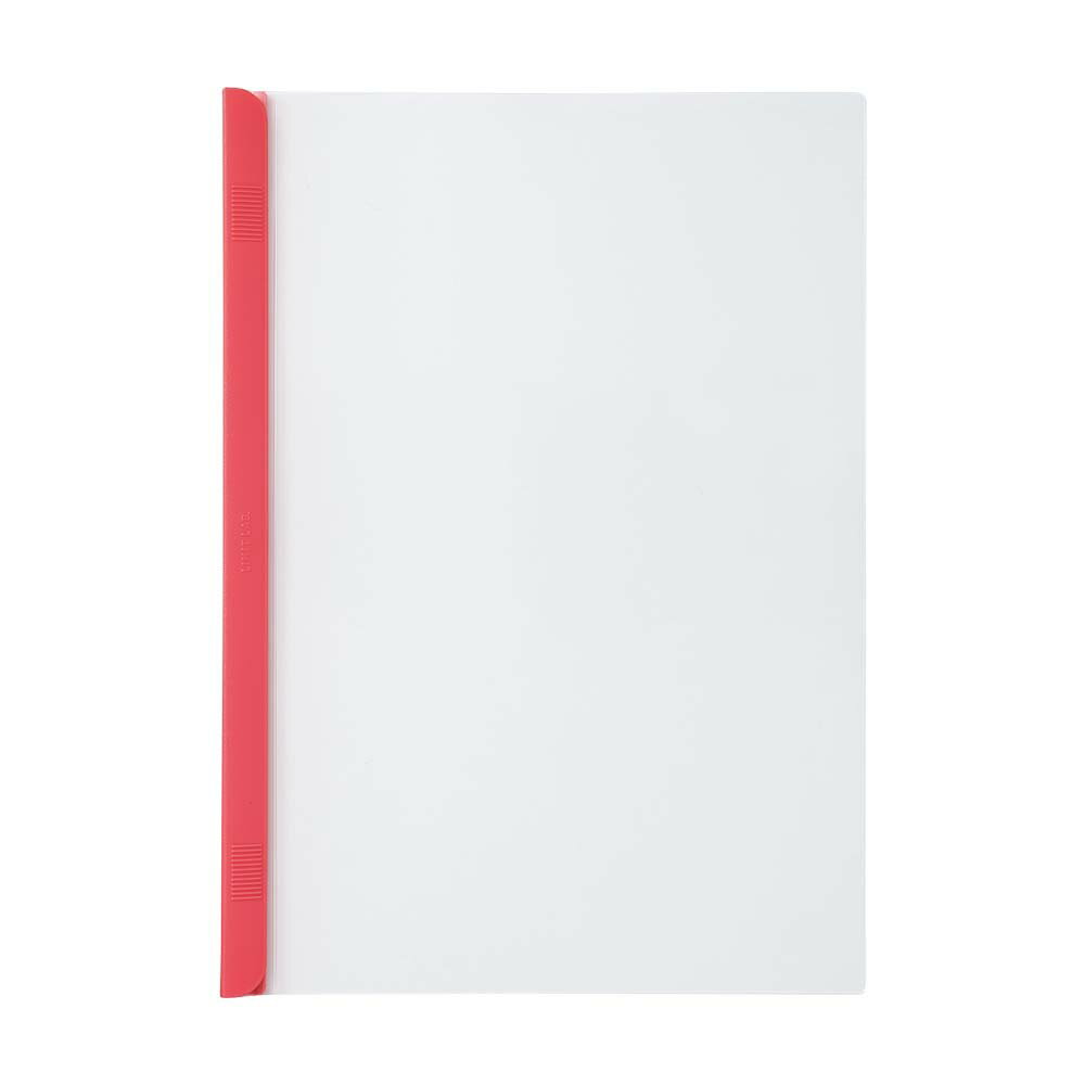 LIHIT LAB.＜リヒトラブ＞ リクエスト スライドバーファイル 厚とじ（10冊パック） 赤 G1730-3(3.0)