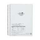 LIHIT LAB.<リヒトラブ> AQUA DROPs<アクア ドロップス> ツイストリング・ノート<超厚型> セミB5サイズ・S型(タテ型) 29穴 乳白 N1610-1(N-1610-1)