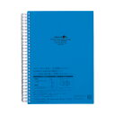LIHIT LAB.<リヒトラブ> AQUA DROPs<アクア ドロップス> ツイストリング・ノート<超厚型> セミB5サイズ・S型(タテ型) 29穴 青 N...