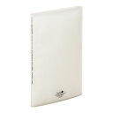 LIHIT LAB.<リヒトラブ> AQUA DROPs<アクア ドロップス> クリヤーブック(サイドベンツ) A4/A3サイズ・S型(タテ型) 乳白 N5040-1(N-5040-1)
