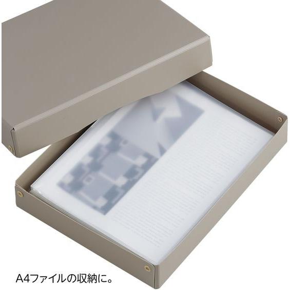 LIHIT LAB.＜リヒトラブ＞ Roomy デスクトレー A4ワイド ブラック A793-24 収納 小物入れ おしゃれ インテリア 仕分け 分類 2