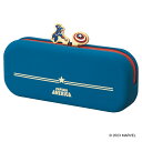【5月1日24H限定★エントリーで全商品P10倍!】リヒトラブ MARVEL ファスナーポーチ キャプテンアメリカ MV-7716-104