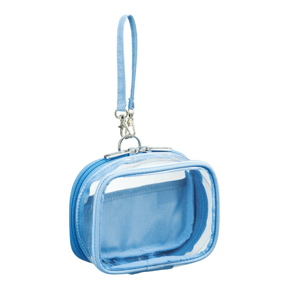 其它 - 【4月20日-30日1時59分までエントリー＆2店舗合計5,000円以上で最大10万ポイント】リヒトラブ　LIHITLAB myfa デコレーションボックスポーチ ミニミニ・ワイド パウダーブルー　推し活文具 　推し活 　推し活グッズ