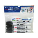※こちらの商品はお取り寄せ商品の為、ご注文後3〜5営業日後の出荷予定となります。即日出荷もお断りさせていただく場合もございますのであらかじめご了承ください。◆商品特徴書ける？書けない？が一目でわかる。ホワイトボードマーカー◆商品仕様商品名ホワイトボードマーカー お知らセンサー 中字丸芯 黒 3本セットメーカー品番PWB1204M3P.24JANコード4902778936016定価￥360（税抜）内容インクの詰め替えが容易な、カートリッジ式マーカー素材再生PP樹脂、PET繊維商品サイズ軸径17.6×厚さ18.5×長さ133.0mm（1本あたり）備考-三菱鉛筆　ペイントマーカー　油性マーカー　水性マーカー　マジックインキ　マジックペン※こちらの商品はゆうパケット(メール便)での発送(送料290円)が可能です。　ご希望の際は、配送方法を「メール便」に変更してください。※ゆうパケット(メール便)を選択された場合は下記注意事項を全てご了承いただけたものとします。&nbsp;◆ゆうパケット(メール便)での出荷についての注意事項◆配送日時指定について　ご注文の際に配送日時指定がございましたら通常の宅配便にて発送させて頂きます。　送料につきましては通常料金が適応されます。(3980円(税込)以上のご購入で無料です)　但し通常発送の場合でもお届けは最短納期以降になります。ゆうパケット(メール便)対象商品以外との同梱につきまして　ゆうパケット(メール便)対象商品以外との同梱で規格サイズ(梱包資材を含めA4サイズ厚さ20mm以下)を超える場合は通常の宅配便での発送となります。　送料につきましては通常料金が適応されます。(3980円(税込)以上のご購入で無料です)代金引換でのお支払いにつきまして　ゆうパケット(メール便)での配送の場合は代金引換がお使い頂けません。　代金引換でのお支払いをご希望される場合は通常の宅配便をご指定ください。　送料につきましては通常料金が適応されます。(3980円(税込)以上のご購入で無料です)高額注文につきまして　1回のご注文で他の商品も含め3980円(税込)以上ご購入いただいた場合は送料無料で同梱またはメール便にて発送させて頂きます。配送方法のご指定につきまして　「ご購入手続き」の際の配送方法を「メール便」にご変更ください。メール便送料無料商品につきましては、ご注文時は送料(290円(税込))が加算されますが弊社にて修正致します。梱包形態・お届けにつきまして　梱包は簡易包装となります。(一般的な茶封筒です)。　出来るだけしっかり梱包いたしますが規格サイズを超えないようにするため十分ではない場合がございます。　ご注文の数量により複数個口となる場合がございます。その場合の送料は個口×290円となりますのであらかじめご了承下さい。　また複数個口の場合で宅配便の送料を超える場合は宅配便での出荷に変更させて頂きます。　ゆうパケット(メール便)での発送の場合配送中の曲がり・汚損及び投函後の紛失等があった場合でも商品につきましては補償できませんのであらかじめご了承ください。ゆうパケット(メール便)のお届け日数予定　・沖縄以外の九州及び山口県：発送後翌々日のお届け予定　・上記以外のエリア：発送後約3日後のお届け予定　※離島及び山間部等の一部地域はさらに日数が必要となります。　※交通機関の乱れによる配送遅延につきましては補償できかねますのであらかじめご了承下さい。