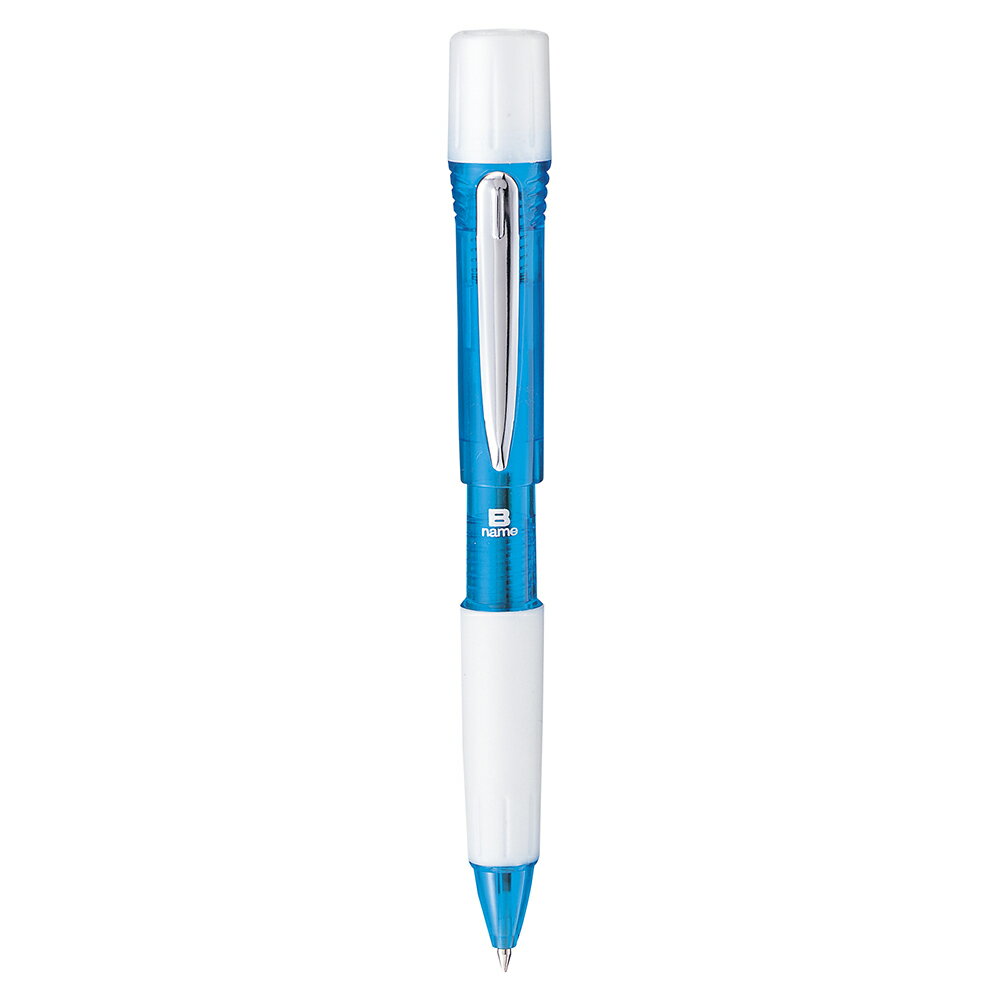 三菱鉛筆 印鑑付ボールペン SH-1002 透明水色T8 メールオーダー