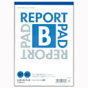 【4/25(木)24h限定★抽選で2人に1人が最大全額ポイントバック★要エントリー】日本ノート　キョクトウ　レポートパッド　B5　B罫　6mm罫　R80B