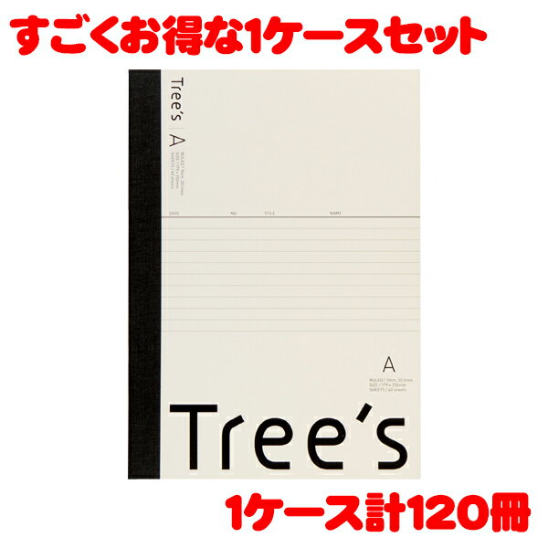 メーカー希望小売価格はメーカーカタログに基づいて掲載していますちょっとお得な10冊セットはこちら⇒すごくお得な1ケースセットはこちら⇒◆主な特長書きやすい 見やすい 分けやすい スタンダードノート！気分は明るくウォームカラー ◆商品仕様商品名Tree's B5サイズ A罫40枚 クリームJAN4901470067813品番UTR4AC規格B5サイズサイズW179×252×4.2mm罫線B罫　6mm横罫 35行止罫枚数40枚製本無線綴じ素材表紙：白板紙　　中紙：上質紙70g/m2 重量150g日本ノート　にっぽんのーと　キョクトウ　きょくとう　アピカ　あぴか　ノート　のーと