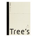日本ノート スタンダードノート Tree's A4サイズ A罫40枚 クリーム UTRAA4C(3)