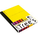 【メール便なら1セットまで送料290円】日本ノート スタンダードノート Tree's B5サイズ A罫30枚 5冊束　アソートパック UTR3A05