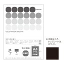 日本ノート キョクトウ A4カラーペーパー PPC 黒色 CPC22